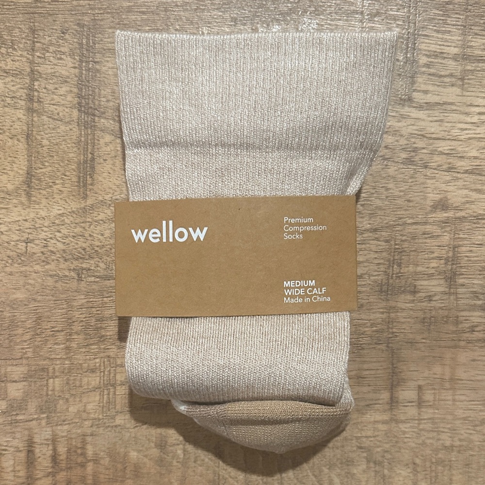 Compression Socks - Elegant Cream